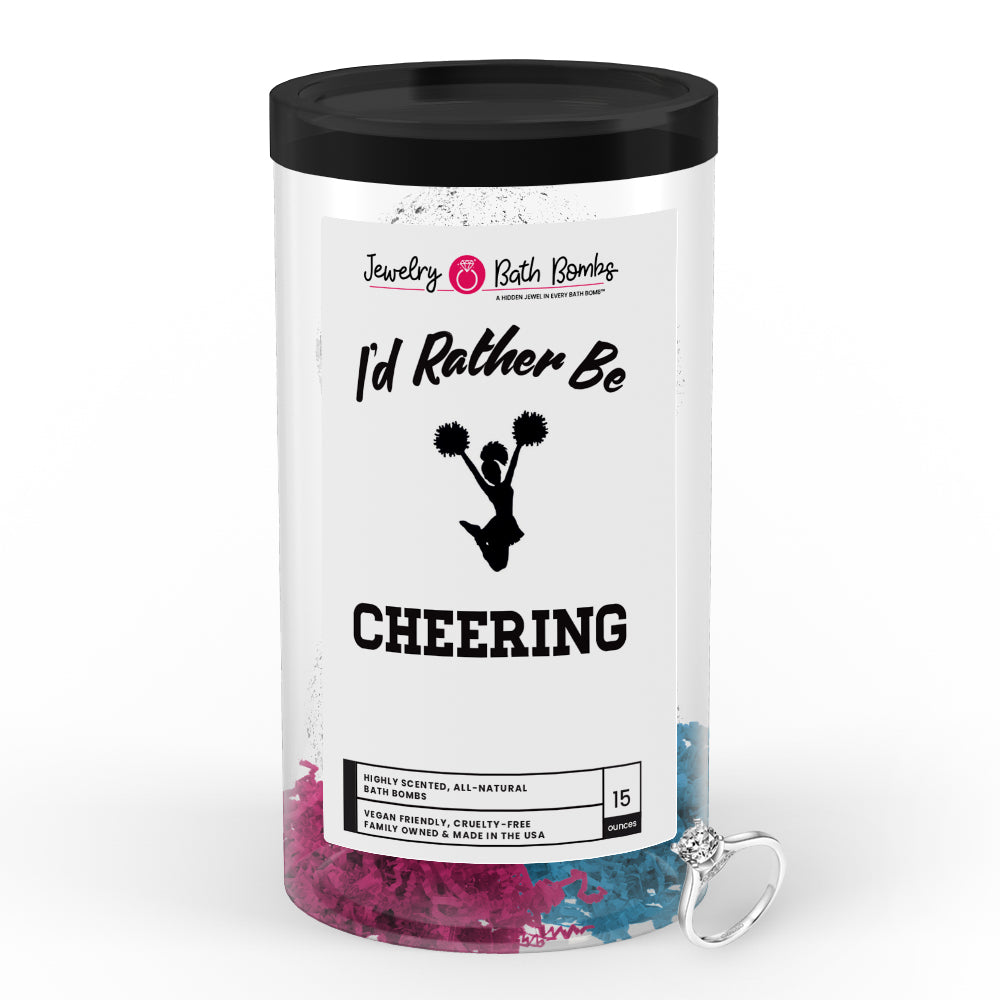 I'd rather be Cheering Jewelry Bath Bombs