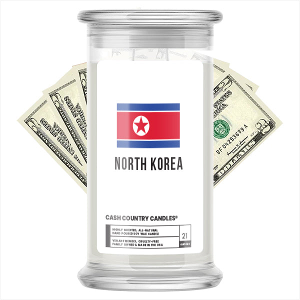 north korea cash candle
