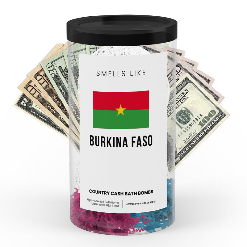Smells Like Burkina Faso Country Cash Bath Bombs