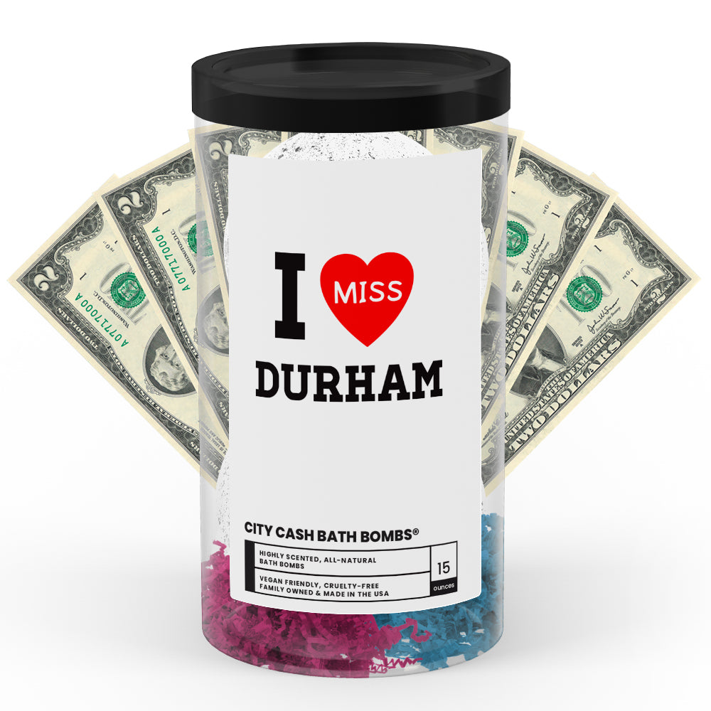 I miss Durham City Cash Bath Bombs
