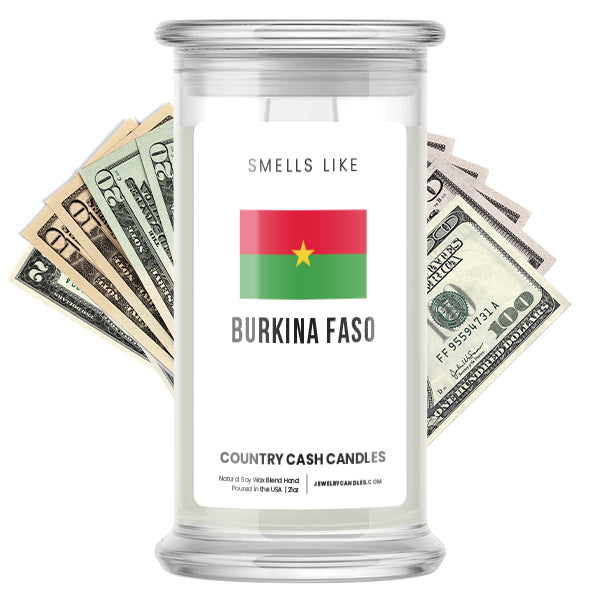 Smells Like Burkina Faso Country Cash Candles