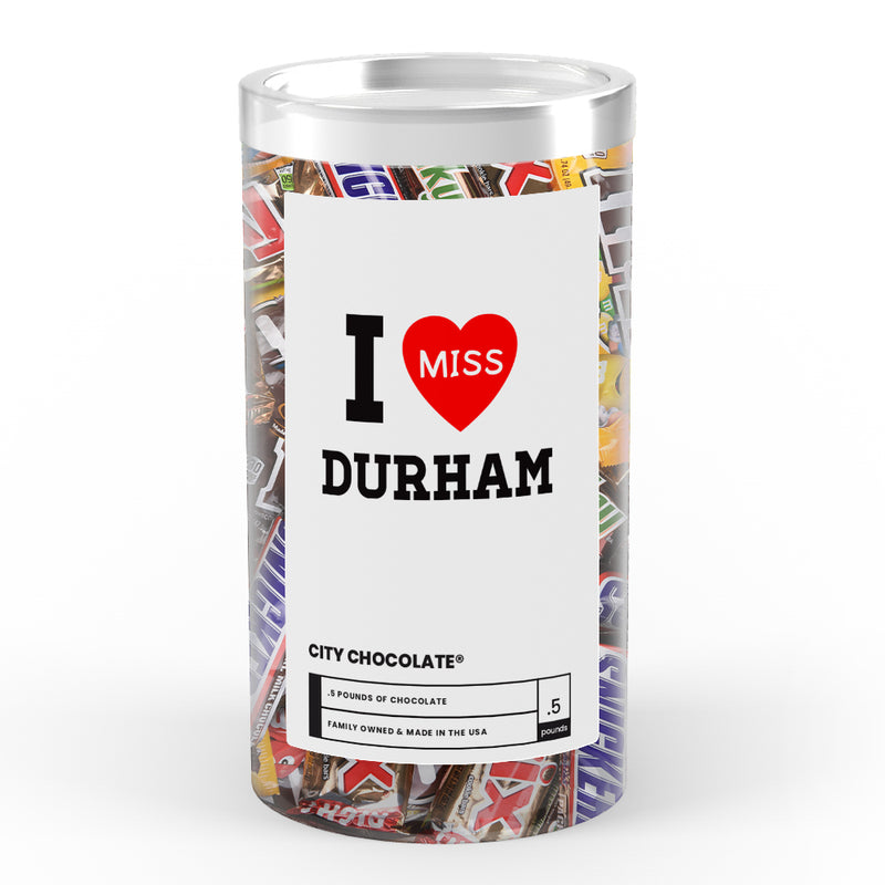 I miss Durham City Chocolate