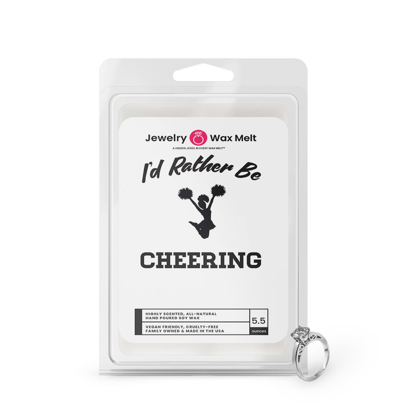 I'd rather be Cheering Jewelry Wax Melts