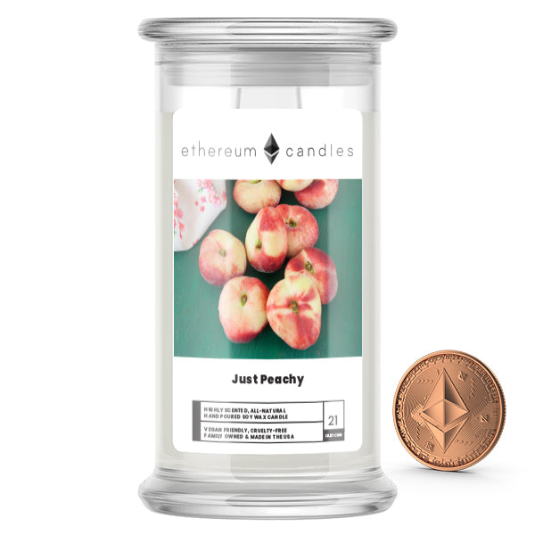 Just Peachy Ethereum Candles