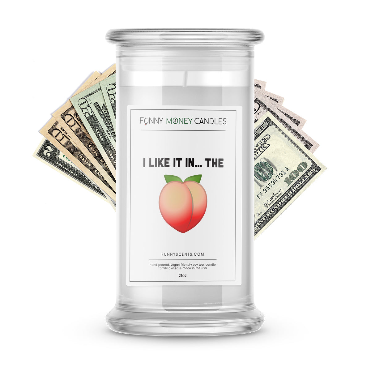 I Like it in… The Ass Money Funny Candles