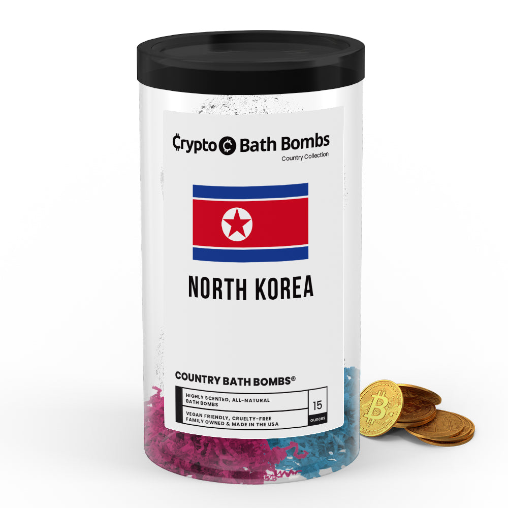 North Korea Country Crypto Bath Bombs