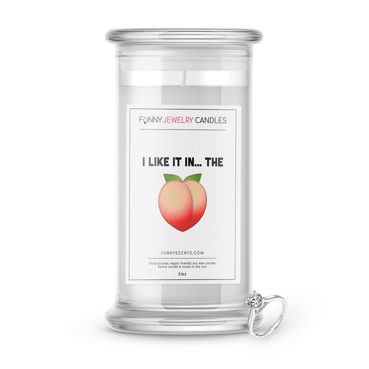 I Like it in… The Ass Jewelry Funny Candles