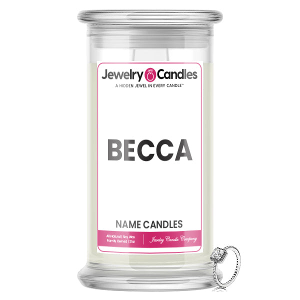 BECCA Name Jewelry Candles