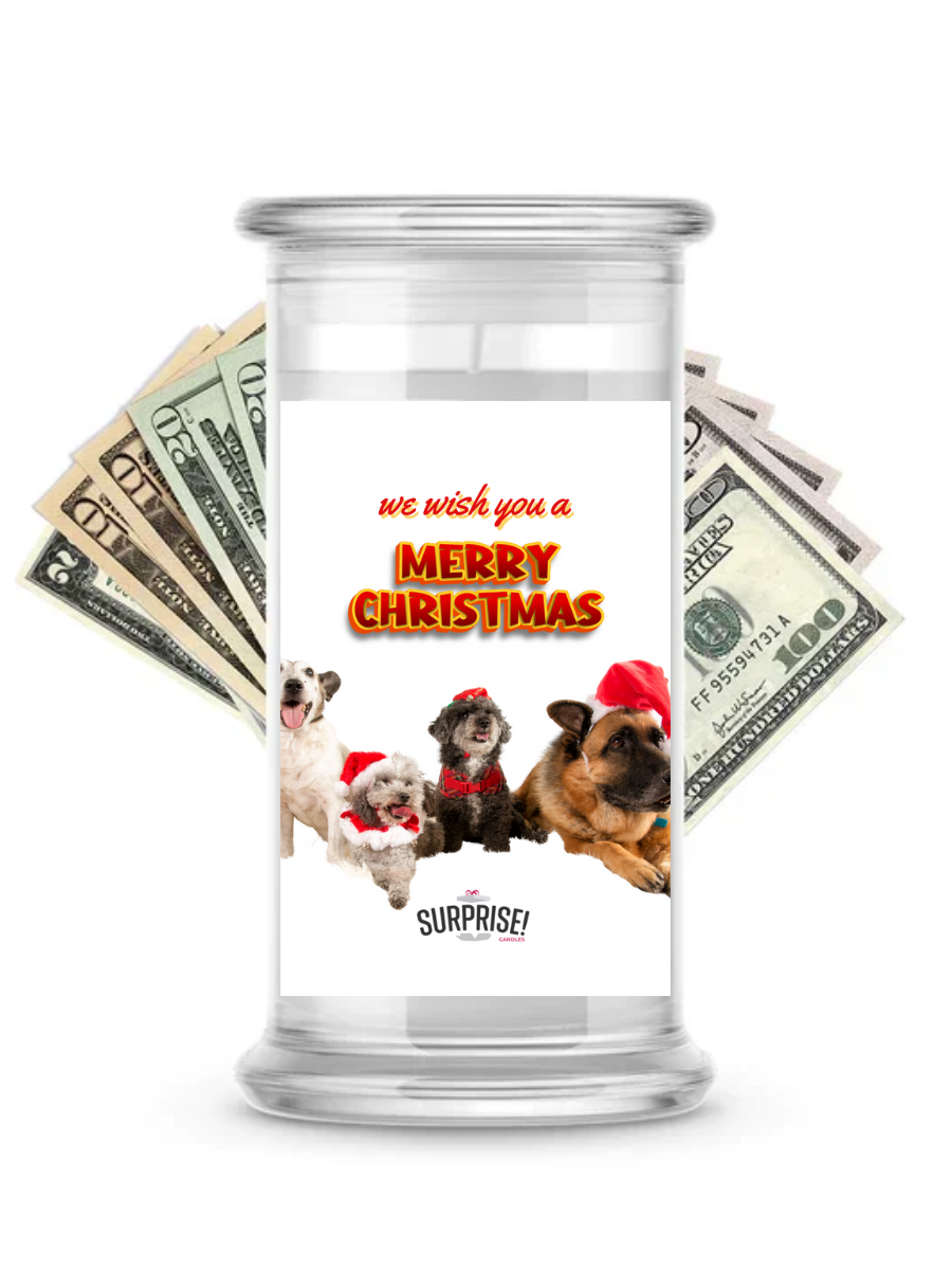 We Wish You a Merry Christmas 2 | Christmas Surprise Cash Candles