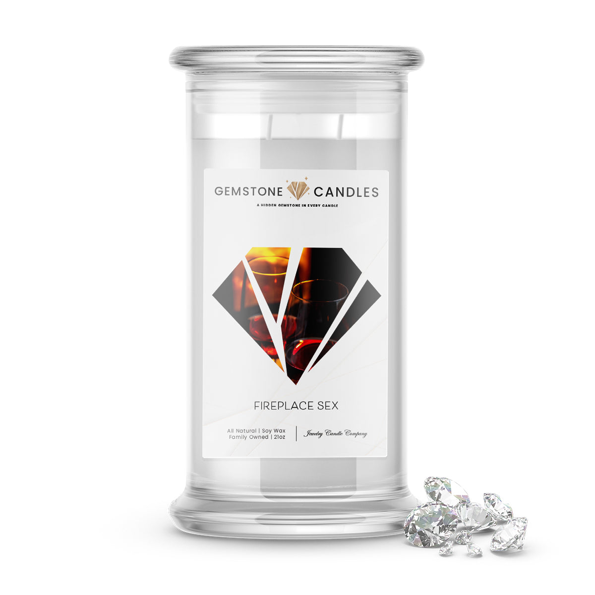 Fireplace Sex | Gemstone Candles