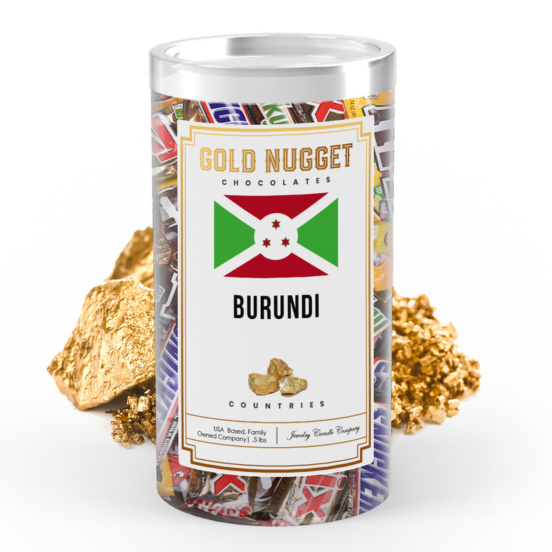 Burundi Countries Gold Nugget Chocolates