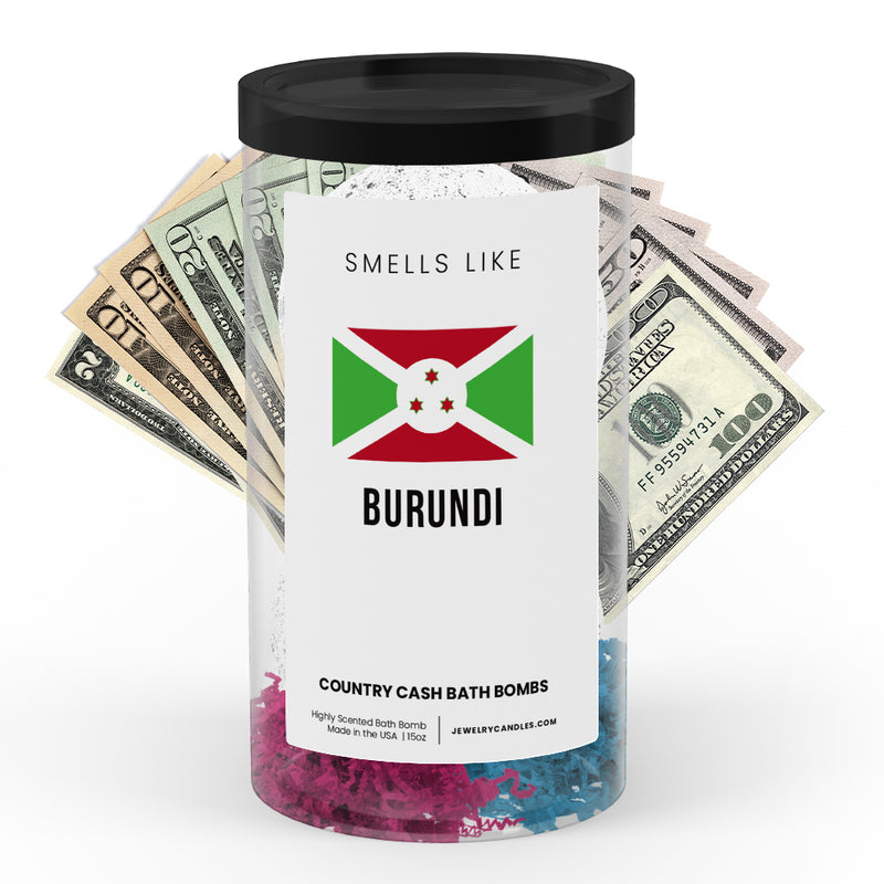 Smells Like Burundi Country Cash Bath Bombs
