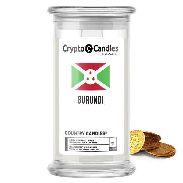 Burundi Country Crypto Candles