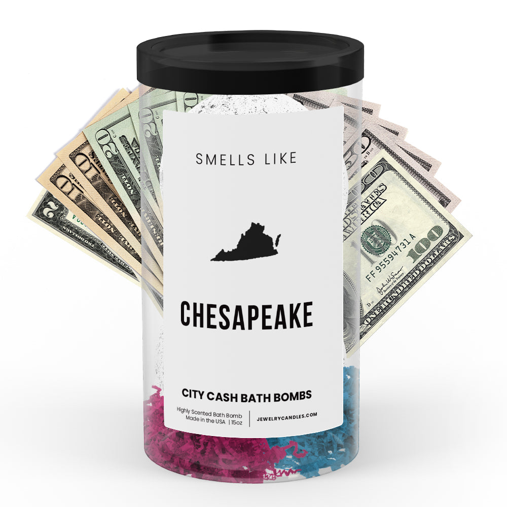 Smells Like Chesapeake City Cash Bath Bombs