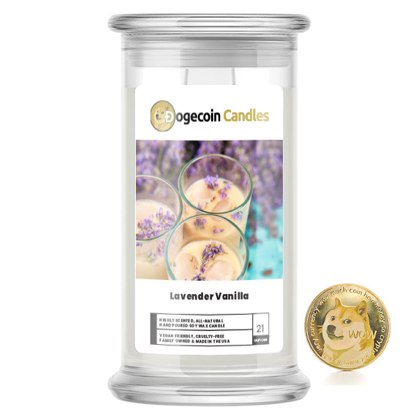 Lavender Vanilla DogeCandles