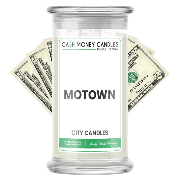 Motown City Cash Candle