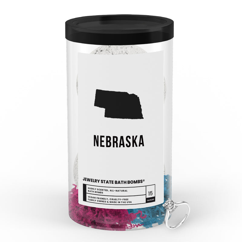 Nebraska Jewelry State Bath Bombs