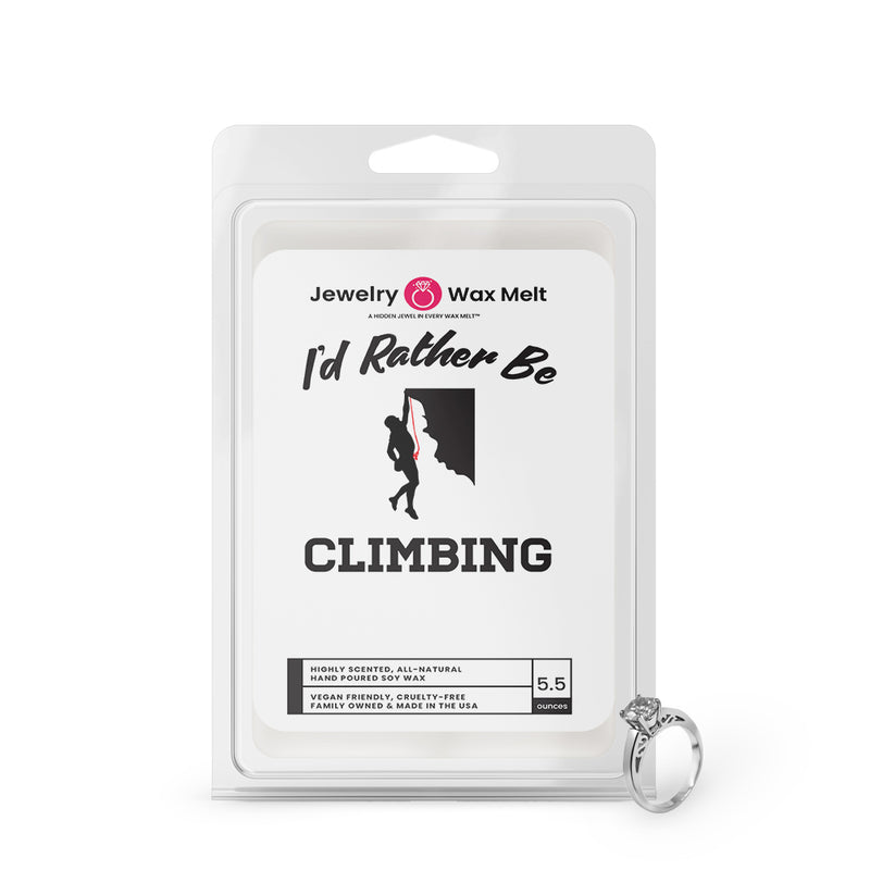 I'd rather be Climbing Jewelry Wax Melts