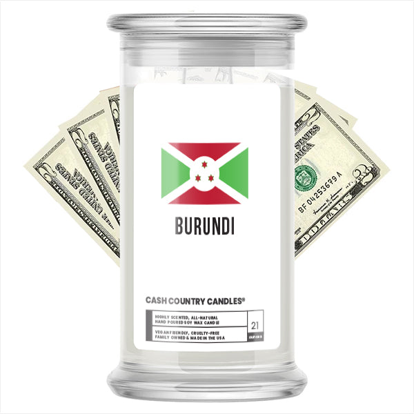 Burundi Cash Country Candles