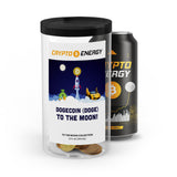 Dogecoin (DOGE) To The Moon! Crypto Energy Drinks