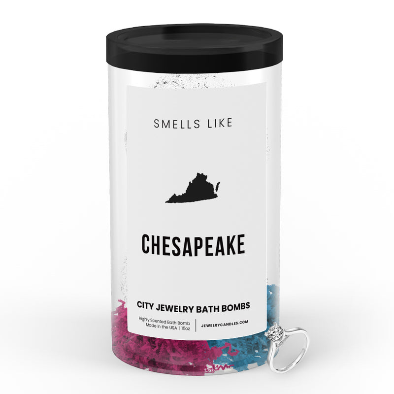 Smells Like Chesapeake City Jewelry Bath Bombs