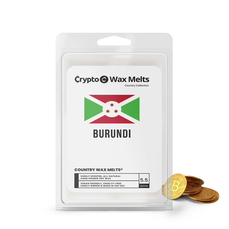 Burundi Country Crypto Wax Melts