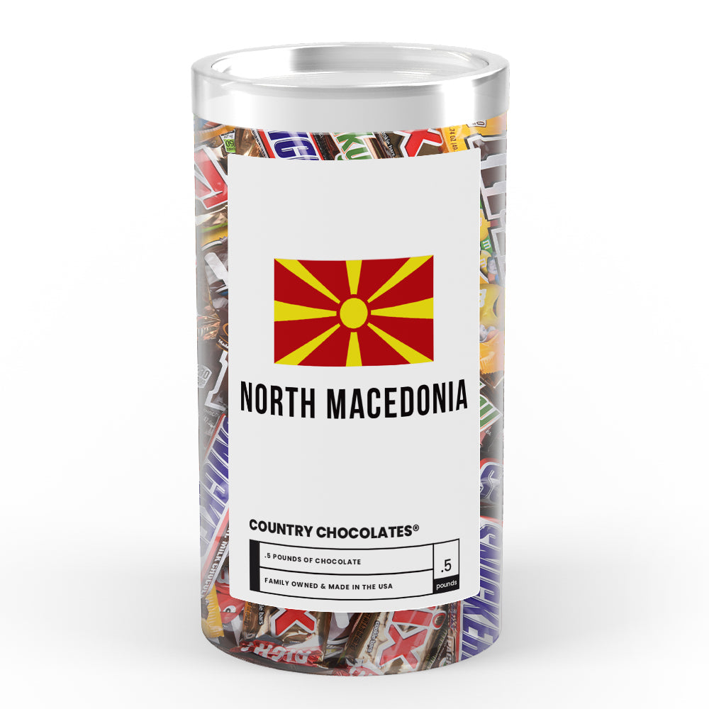 North Macedonia Country Chocolates