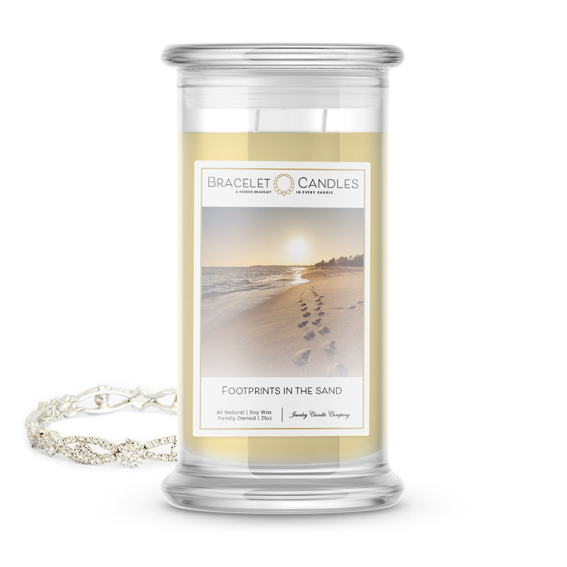 Footprints In The Sand | Bracelet Candles