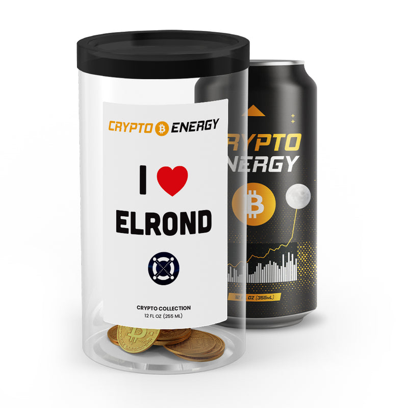 I ❤ Elrond  | Crypto Energy Drinks