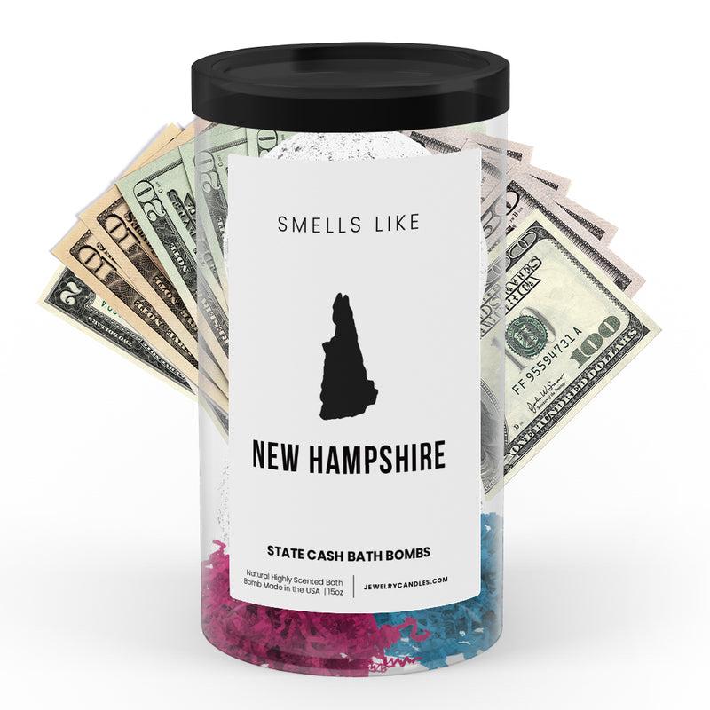 Smells Like New Hampshire State Cash Bath Bombs