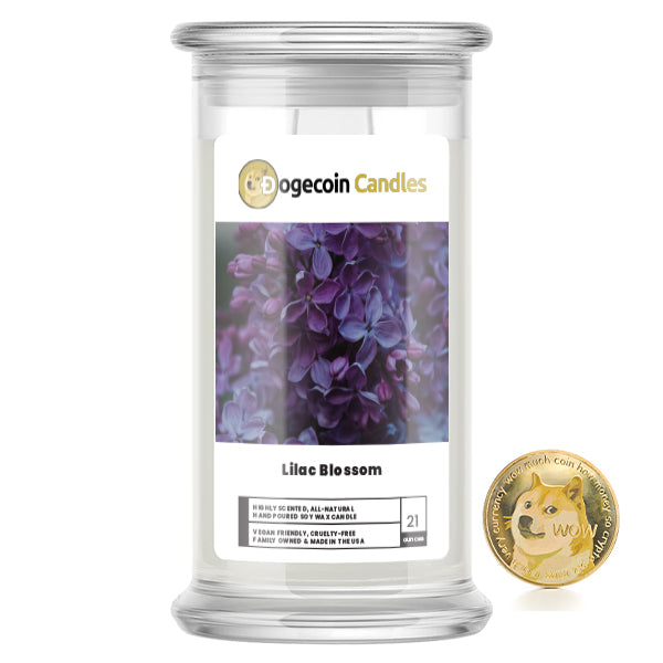 Lilac Blossom DogeCandles