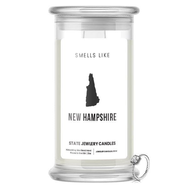 Smells Like New Hampshire State Jewelry Candles