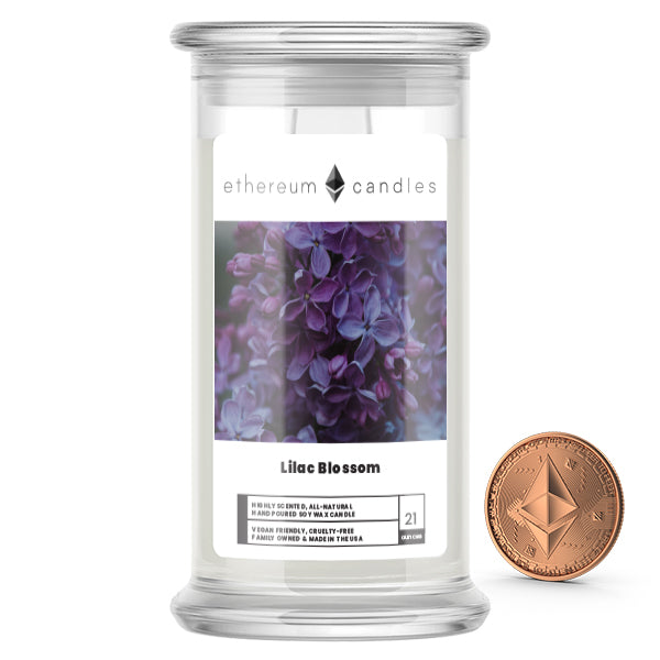 Lilac Blossom Ethereum Candles
