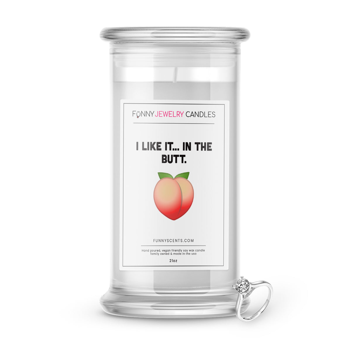 I Like it... in the Butt Jewelry Funny Candles