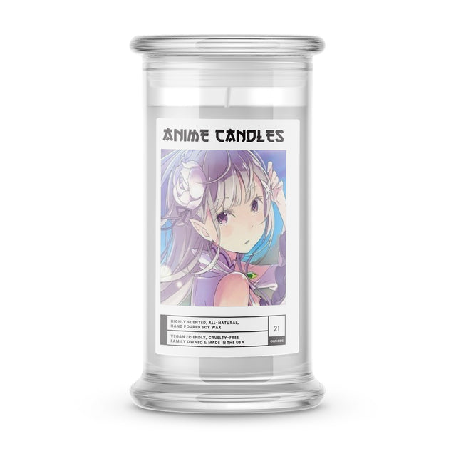 emilia Anime Candles