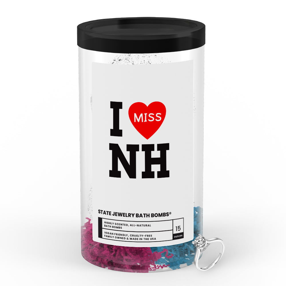 I miss NH State Jewelry Bath Bombs