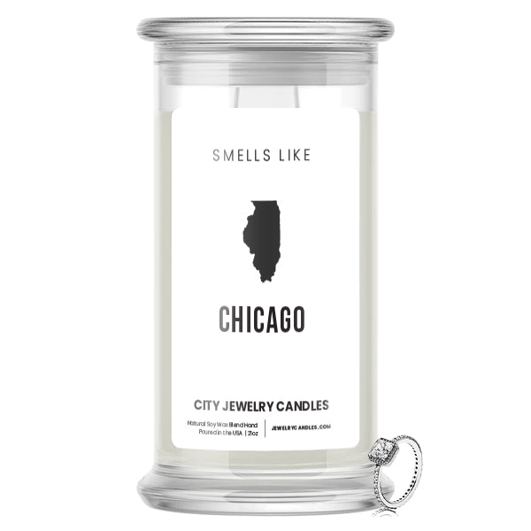 Smells Like Chicago City Jewelry Candles