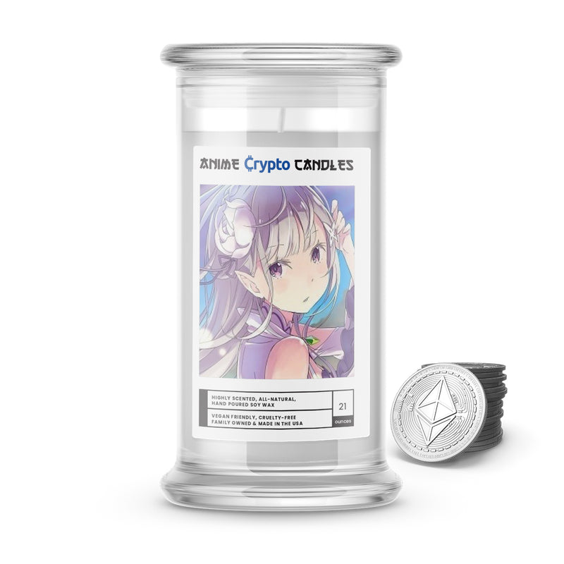 Emilia (エミリア) - Crypto Anime Candles