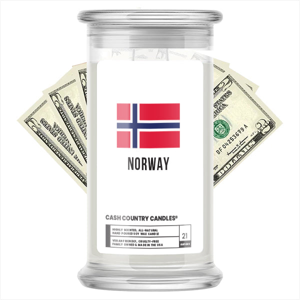 norway cash candle