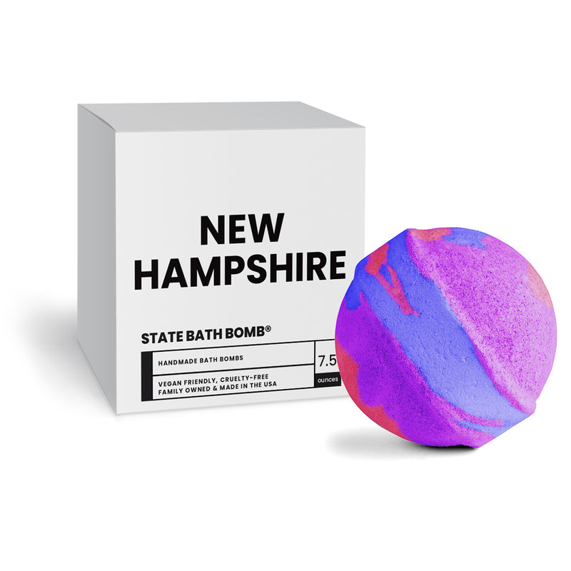 New Hampshire State Bath Bomb