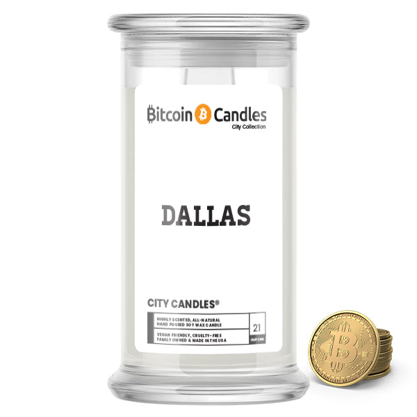 Dallas City Bitcoin Candles