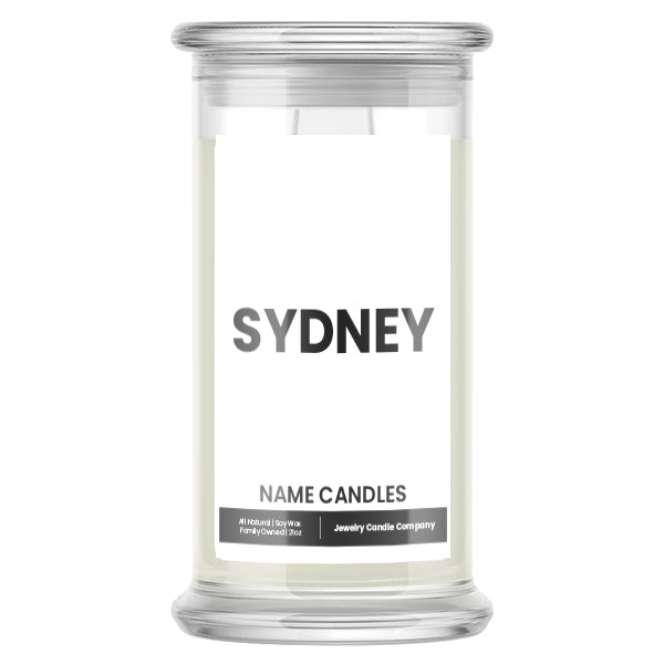 SYDNEY Name Candles