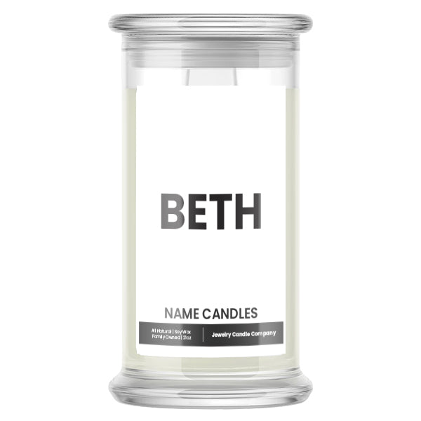 BETH Name Candles