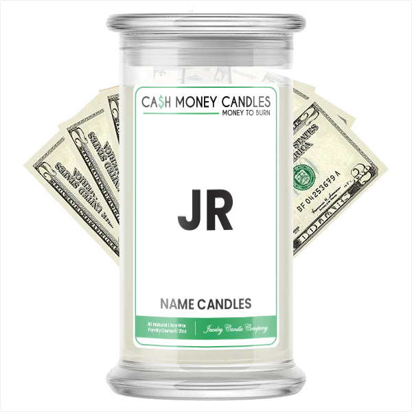 JR Name Cash Candles
