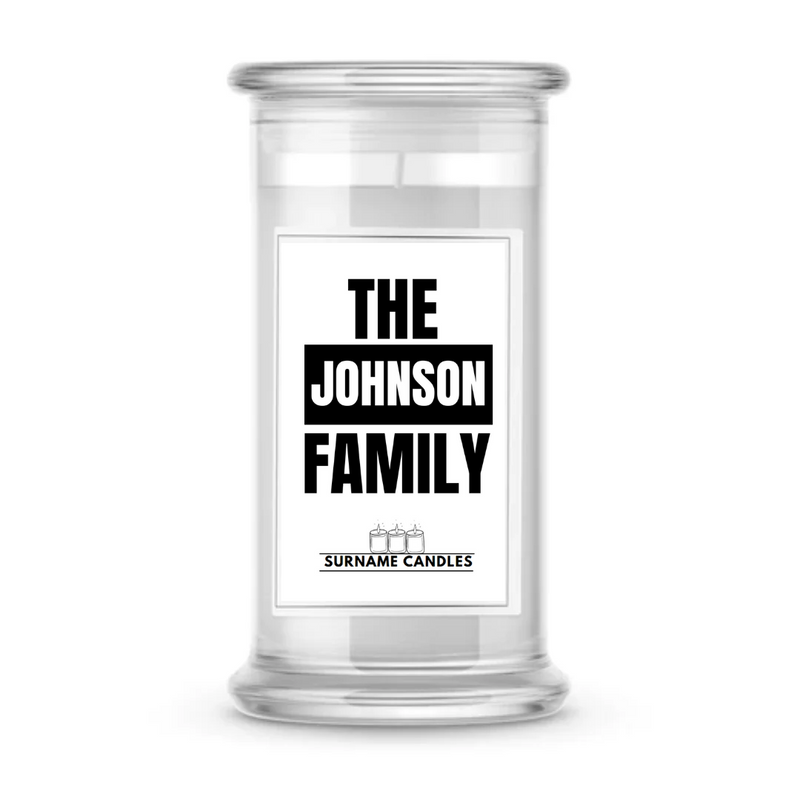 The Johnson Family | Surname Candles