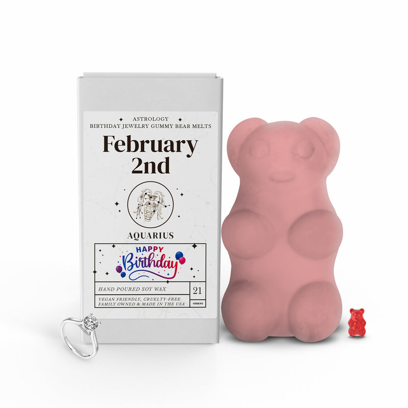 AQUARIUS | GUMMY Bear Astrology Birthday Jewelry Wax Melts