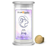 Aries Zodiac Bitcoin Candles