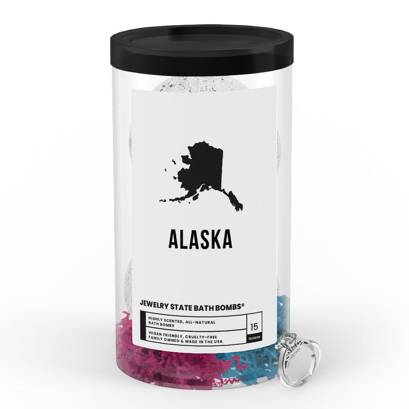 Alaska Jewelry State Bath Bombs