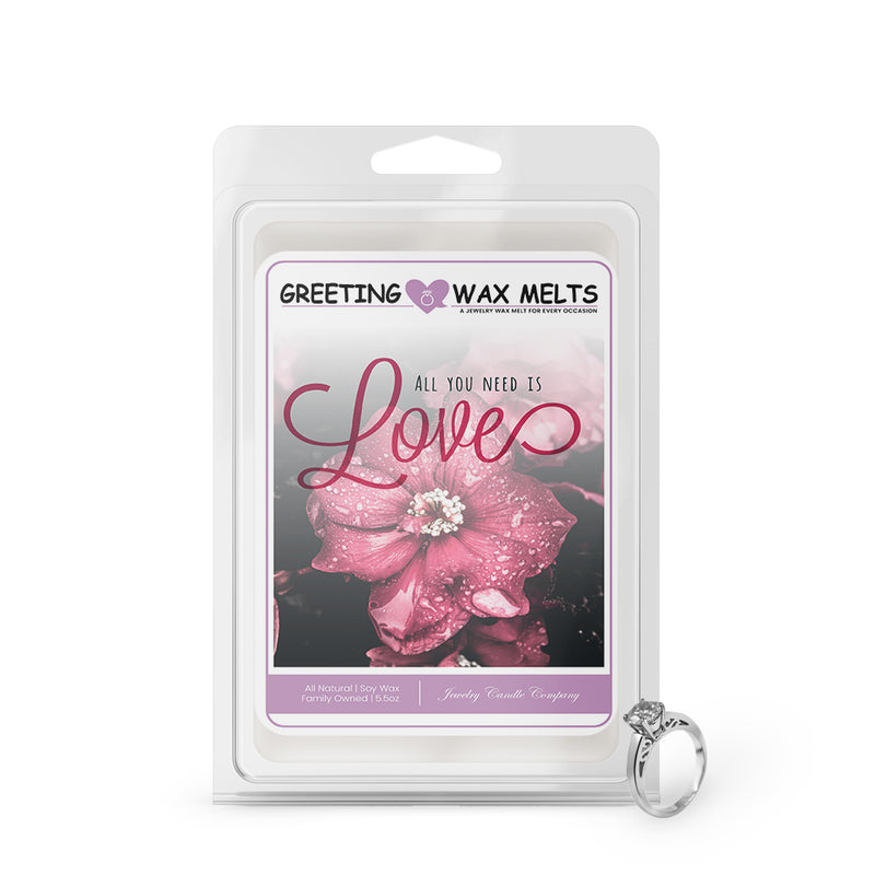 All you need is Love Greetings Wax Melt