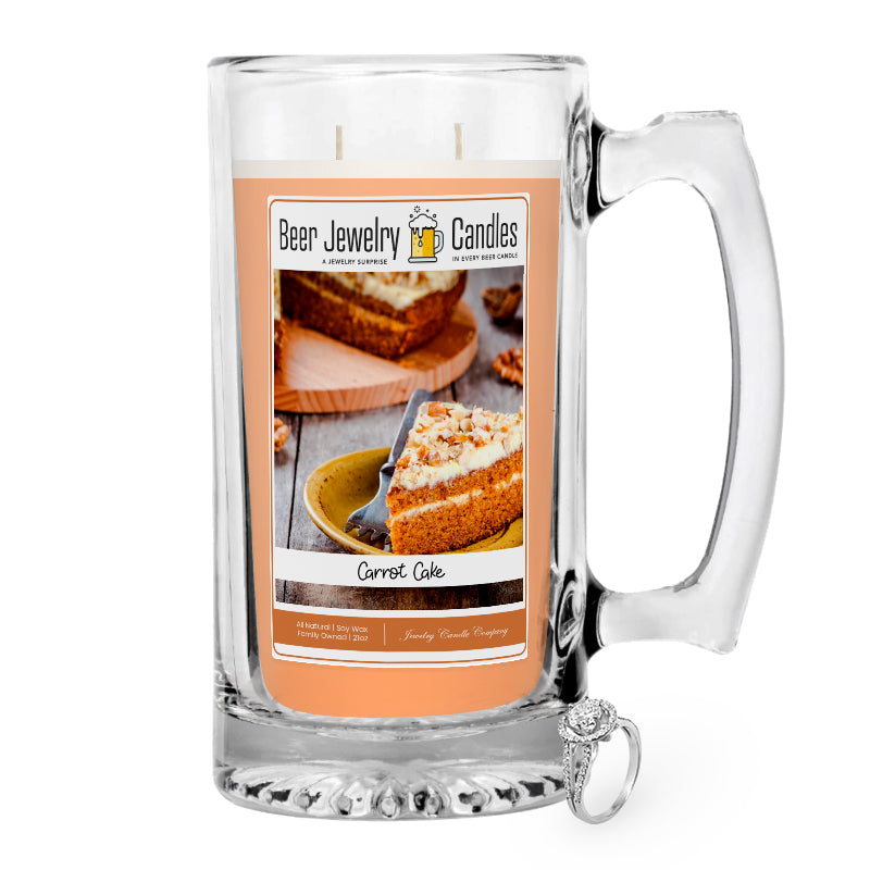 Carrot Cake Beer Jewelry Candle